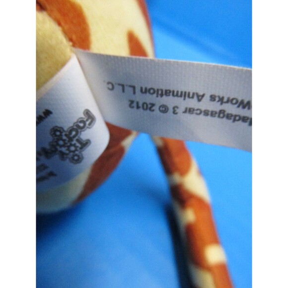 Madagascar Lot of 2 Melman Giraffe 14" & Marty Zebra 10" Plush Stuffed Animal - Picture 14 of 15